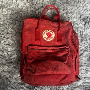 Kånken Red Backpack
